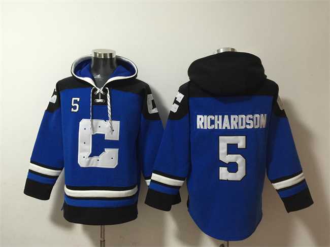 Men's Indianapolis Colts #5 Anthony Richardson Blue Ageless Must-Have Lace-Up Pullover Hoodie,We sell and wholesale Men's Indianapolis Colts #5 Anthony Richardson Blue Ageless Must-Have Lace-Up Pullover Hoodie on line form chian!